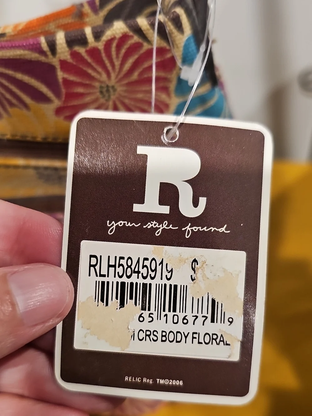Relic Colorful Crossbody NWT